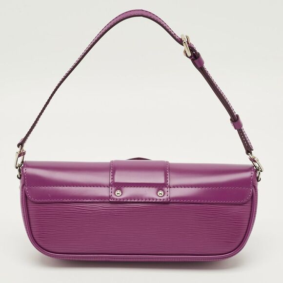 Louis Vuitton Montaigne Grenade Epi Leather Clutch Bag - Picture 4 of 7